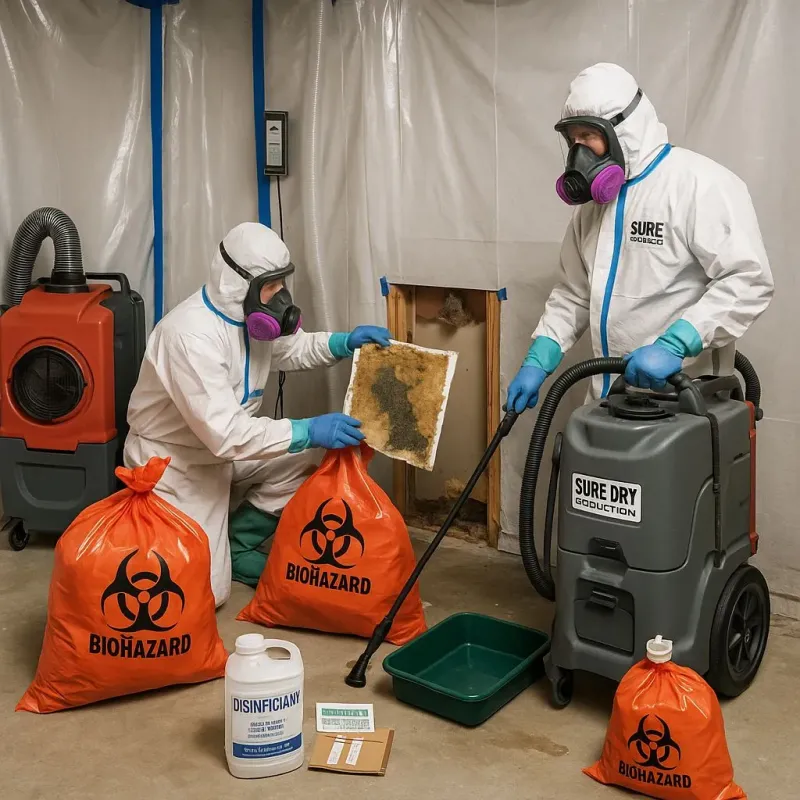 Contaminated Water Handling Protocols process in Lake Jackson, TX