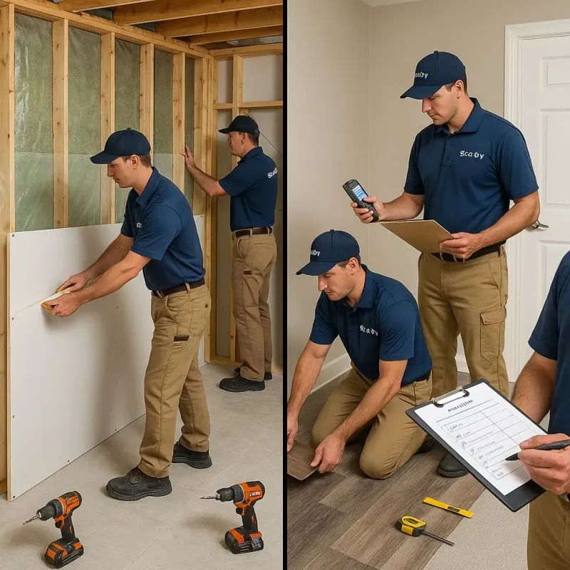 Repairs and Reconstruction process in Lake Jackson, TX